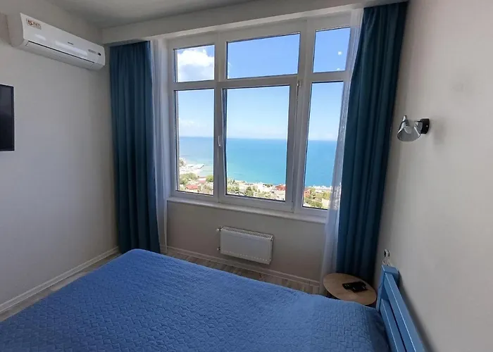 панорама моря и аркадии Apartmán