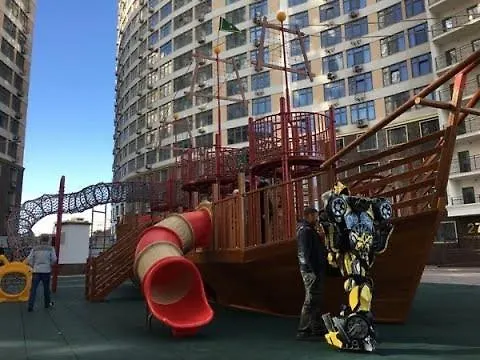 панорама моря и аркадии Odessa